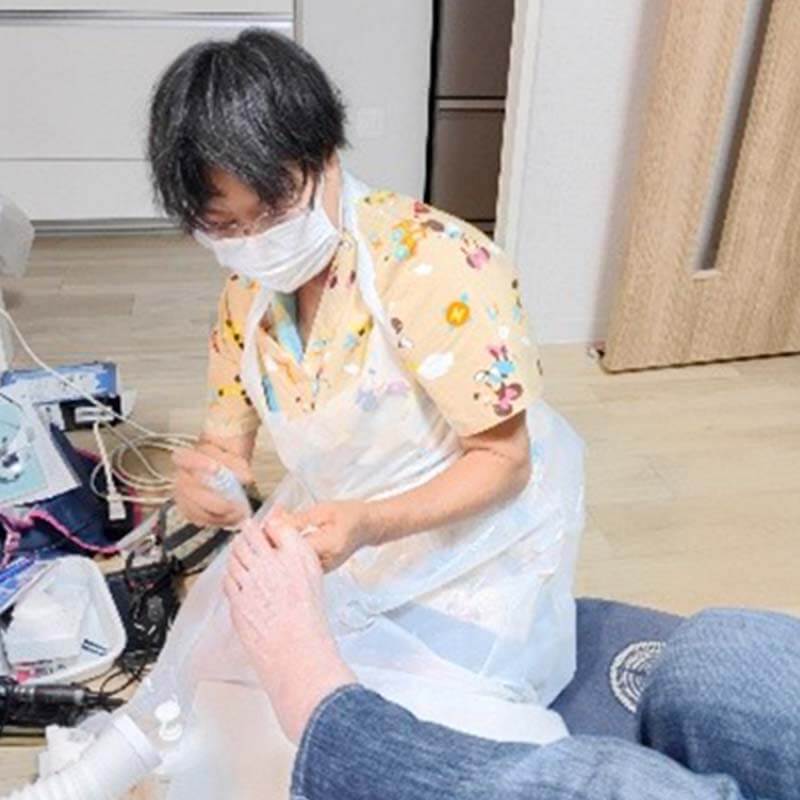 ご自宅まで伺う訪問サービス